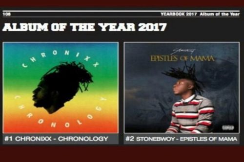 Stonebwoy’s new album ‘Epistles of Mama’ rated number 2 in the world